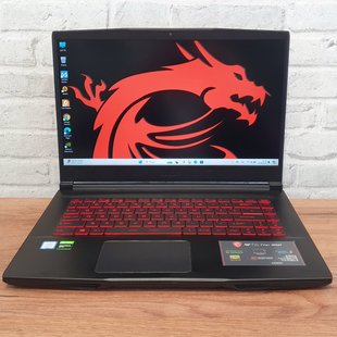 Игровой ноутбук MSI GF65 Thin 9SD 15.6" FHD / 120hz / Intel Core i5-9300H / Nvidia Geforce GTX1660Ti / 16гб ОЗУ / 512гб SSD #1279 фото