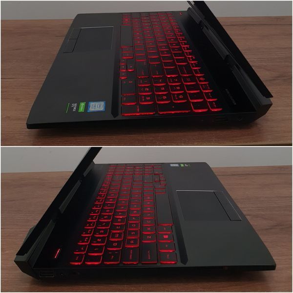 БВ Ігровий ноутбук HP Omen 15-dc1020nr 15.6" FHD / Nvidia Geforce GTX1660Ti 6gb / Intel Core i7-9750H / 16гб DDR4 / 256гб SSD + 500 gb HDD #3368 16\256+500 фото