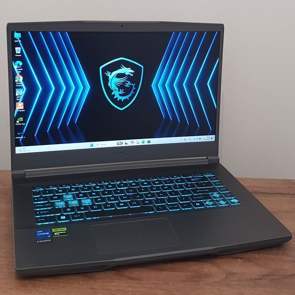 БУ Игровой ноутбук MSi Thin 15 B13VF 15.6" FHD 144 Гц / Intet Core i5-13420H / Nvidia RTX4060 8gb / 16гб DDR5 / 512гб SSD #3099 фото