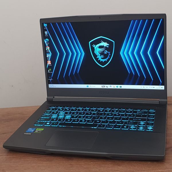 БУ Игровой ноутбук MSi Thin 15 B13VF 15.6" FHD 144 Гц / Intet Core i5-13420H / Nvidia RTX4060 8gb / 16гб DDR5 / 512гб SSD #3099 фото