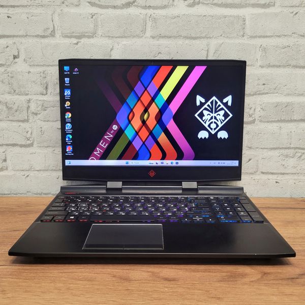 Игровой ноутбук HP Omen 15-dc0051nr 15.6" FHD / Nvidia Geforce GTX1060 6gb / Intel Core i7-8750H / 16гб DDR4 / 256гб SSD + 500gb HDD #1261 фото