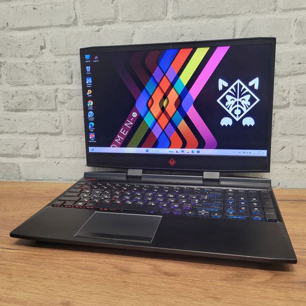 Игровой ноутбук HP Omen 15-dc0051nr 15.6" FHD / Nvidia Geforce GTX1060 6gb / Intel Core i7-8750H / 16гб DDR4 / 256гб SSD + 500gb HDD #1261 фото