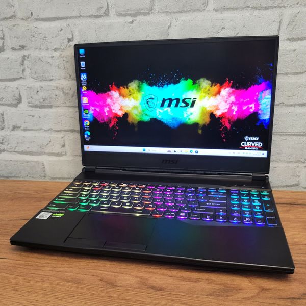 Игровой ноутбук  MSI GL65 Leopard 10SFK 15.6"144гц / Nvidia RTX2070 8гб / Intel Core i7-10750H / 16гб DDR4 / 256гб SSD + 500гб HDD #1096 фото