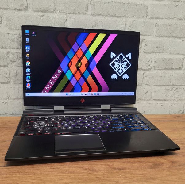 Игровой ноутбук HP Omen 15-dc0051nr 15.6" FHD / Nvidia Geforce GTX1060 6gb / Intel Core i7-8750H / 16гб DDR4 / 256гб SSD + 500gb HDD #1261 фото