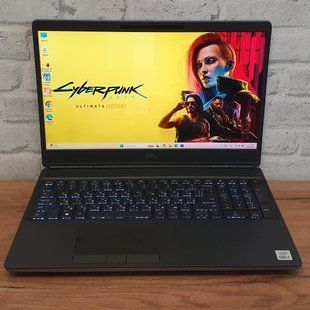 БВ Ігровий ноутбук Dell Precision 7550 15.6" FHD / Intel Core i7-10850H / Nvidia Quadro T1000 (GTX1650) / 32гб DDR4 / 512гб SSD #1609 фото