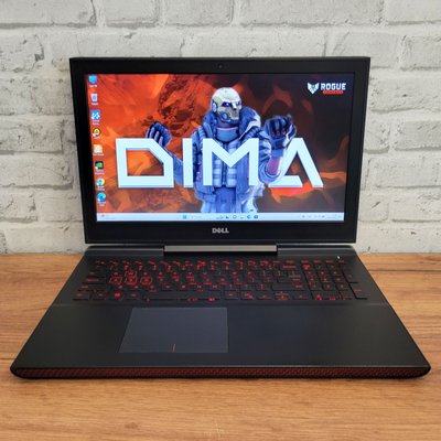 Игровой ноутбукDell Inspiron 15 Gaming 15.6" FHD / Intel Core i5-7300HQ / Nvidia Geforce GTX1050 4gb / 16гб DDR4 / 128гб SSD + 500гб HDD #862 фото