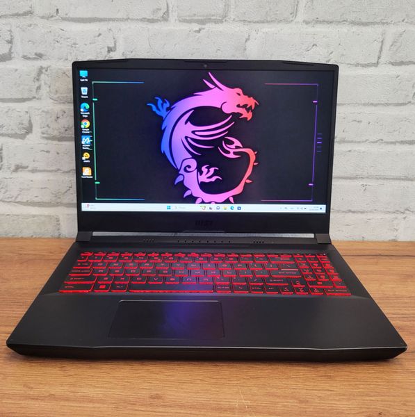 УЦЕНКА Игровой ноутбук MSI KATANA GF66 12UD 15.6" FHD 144гц / Intel i7-12700H 14 ядер/20 потоків / 16гб DDR4 / 256гб SSD #1048 фото