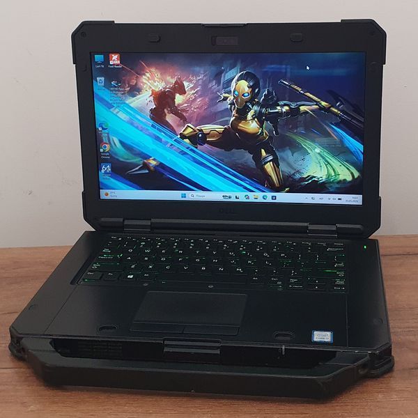 БУ Защищенный Ноутбук Dell Latitude Rugged 5420 14" FHD Touch + Стілус / Intel Core i7-8650U / AMD Radeon RX540 / 16гб DDR4 / 256гб SSD / 4G + WiFi #3151.1 фото