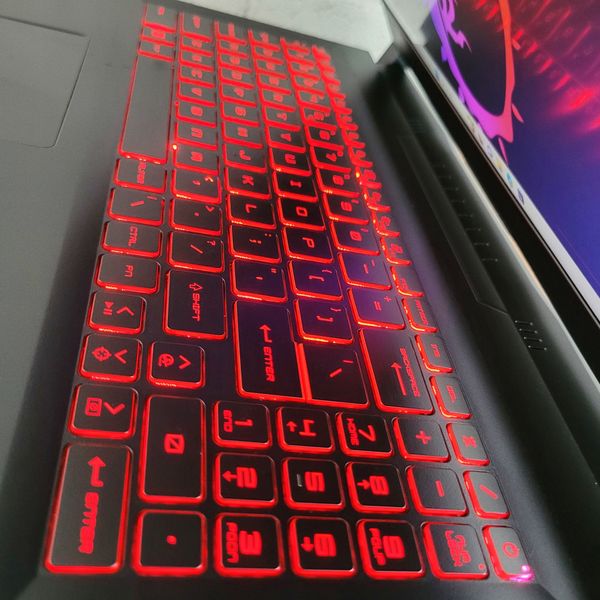 УЦЕНКА Игровой ноутбук MSI KATANA GF66 12UD 15.6" FHD 144гц / Intel i7-12700H 14 ядер/20 потоків / 16гб DDR4 / 256гб SSD #1048 фото