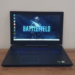 БВ Ігровий ноутбук Dell G7 7588 17.3" Full HD / Nvidia Geforce GTX1060 6gb / Intel Core i7-8750H / 16гб DDR4 / 128гб SSD+ 1тб HDD #2134 фото