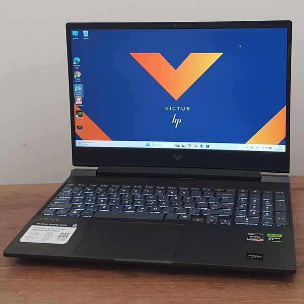 БВ Ігровий ноутбук HP Victus 15-fb3093dx 15.6" FHD 144гц / Nvidia Geforce RTX4050-6гб / Ryzen 7 7445HS / 16гб DDR5 / 512гб SSD #3152 фото