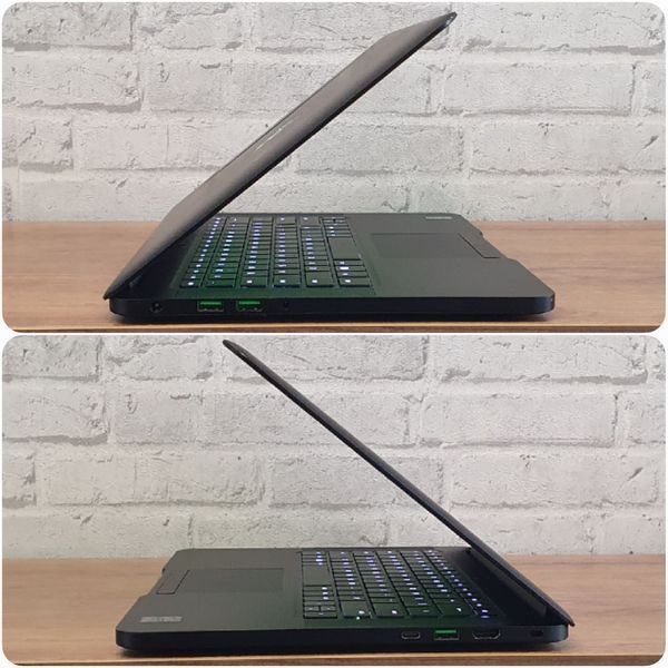 БВ Ігровий ноутбук Razer Blade RZ09-0195 14" 3K (3200x1800) Touch / Intel Core i7-6700HQ / Nvidia GTX1060 6гб / 16гб DDR4 / 512гб SSD #2034 фото