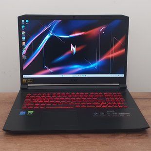 БВ Ігровий ноутбук Acer Nitro 5 AN517-54-79L1 17.3" FHD 144гц / Intel Core i7-11800H / Nvidia Geforce RTX3050Ti / 16гб DDR4 / 512гб SSD #3308 фото