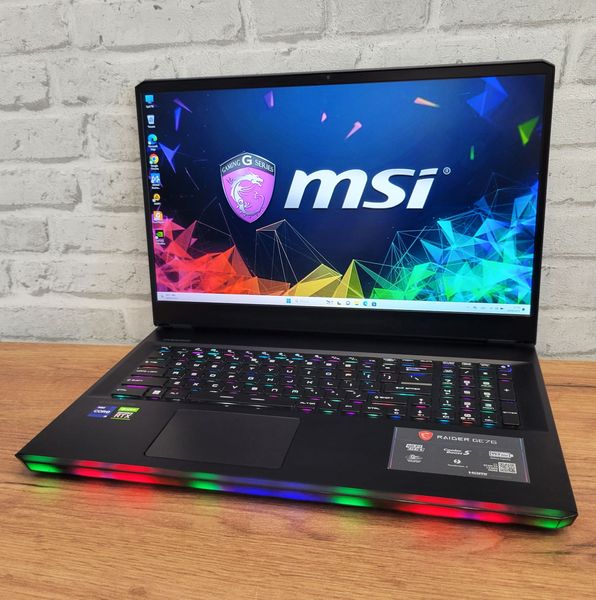 Ігровий ноутбук MSI GE76 Raider 11UE-046 17.3"144гц / Nvidia RTX3060 6гб 130w / Intel Core i5-11400H / 16гб DDR4 / 512гб SSD #1092.2 фото