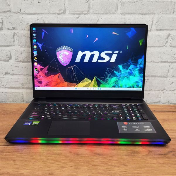 Ігровий ноутбук MSI GE76 Raider 11UE-046 17.3"144гц / Nvidia RTX3060 6гб 130w / Intel Core i5-11400H / 16гб DDR4 / 512гб SSD #1092.2 фото