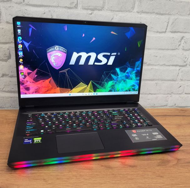 Ігровий ноутбук MSI GE76 Raider 11UE-046 17.3"144гц / Nvidia RTX3060 6гб 130w / Intel Core i5-11400H / 16гб DDR4 / 512гб SSD #1092.2 фото