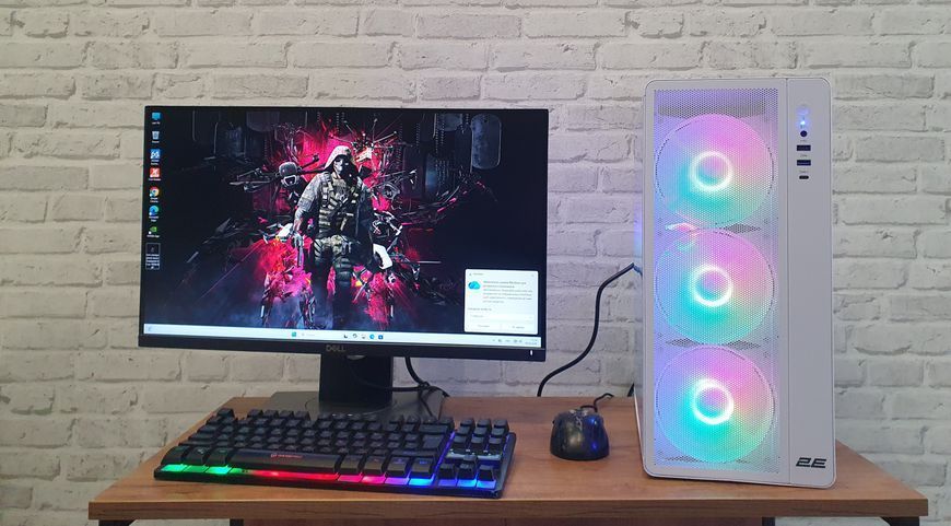 Ігровий комп'ютер / Intel Core i5-6500 / GTX 1660 / 16gb ОЗУ / 128гб SSD + 500гб HDD / 500Вт бж #Intel i5-6500-GTX1660  фото
