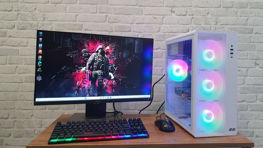 Ігровий комп'ютер / Intel Core i5-6500 / GTX 1660 / 16gb ОЗУ / 128гб SSD + 500гб HDD / 500Вт бж #Intel i5-6500-GTX1660  фото