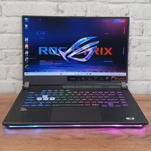 БУ Игровой ноутбук ASUS ROG Strix G513IM 15.6" FHD 144гц / Nvidia Geforce RTX3060 130w / AMD Ryzen 7 4800H / 16гб DDR4 / 512гб SSD #1545 фото