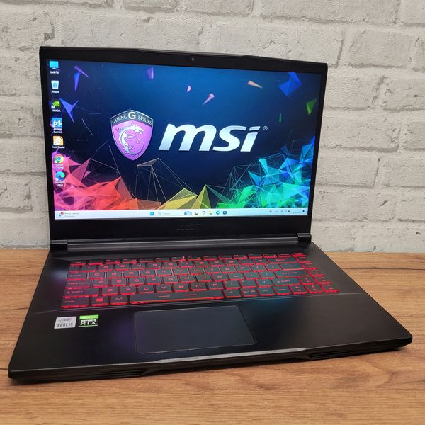 Игровой ноутбук MSI Thin GF65 11UE 15.6" FHD 144гц / Intel Core i5-10500H 12 потоків / Nvidia Geforce RTX3060 6гб / 16гб DDR4 / 512гб SSD #msi 3060 фото