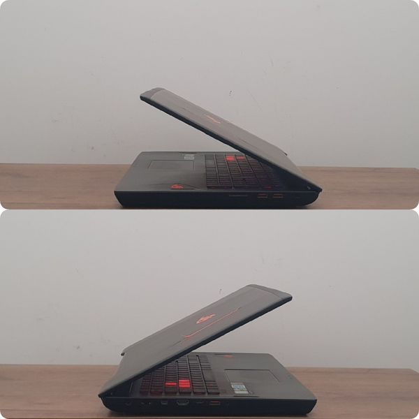 БУ Игровой ноутбук ASUS ROG Strix GL702 17.3" FHD 120гц / Nvidia Geforce GTX1070 8gb / Intel Core i7-7700HQ / 16гб DDR4 / 512гб SSD #3358 фото