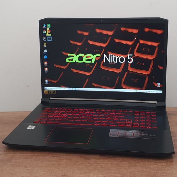 БВ Ігровий ноутбук Acer Nitro AN517-52-52JV 17.3" FHD / Nvidia Geforce GTX 1650 / Intel Core 5-10300H / 16гб DDR4 / 512гб SSD #3275 фото