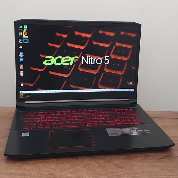 БВ Ігровий ноутбук Acer Nitro AN517-52-52JV 17.3" FHD / Nvidia Geforce GTX 1650 / Intel Core 5-10300H / 16гб DDR4 / 512гб SSD #3275 фото