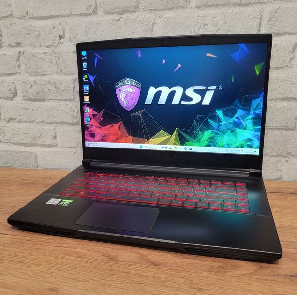 Игровой ноутбук MSI Thin GF65 11UE 15.6" FHD 144гц / Intel Core i5-10500H 12 потоків / Nvidia Geforce RTX3060 6гб / 16гб DDR4 / 512гб SSD #msi 3060 фото