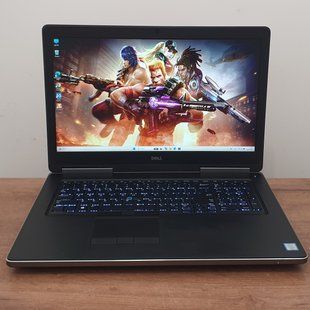 БУ Игровой ноутбук Dell Precision 7720 17.3" FHD / Nvidia Quadro M1200 / Intel Core i7-7820HQ / 16гб DDR4 / 128гб SSD + 500гб HDD #3272.1 16\128+500 фото