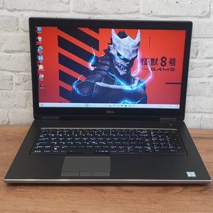 БВ Ігровий ноутбук Dell Precision 7740 17.3" FHD / Intel Core i7-9850H / Nvidia Quadro RTX5000 16gb / 32гб DDR4 / 512гб SSD #1644 32/512 фото