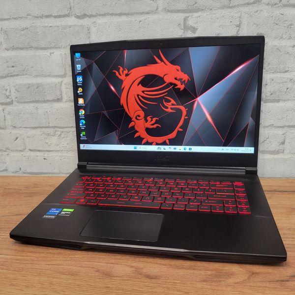 Ігровий ноутбук MSI GF63 Thin 11SC 15.6" FHD / Intel Core i5-11400H / Nvidia Geforce GTX1650 / 16гб DDR4 / 256гб SSD + 500гб HDD #1158 фото