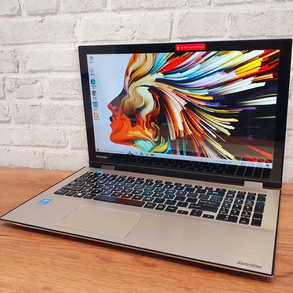 Ноутбук Трансформер Toshiba Satellite P55W 15.6" / Intel Core i5-5200U / 8гб ОЗУ / 120гб SSD #ToshibaSatelliteP55W фото