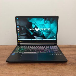 БВ Ігровий ноутбук Acer Predator Triton 300 / 15.6" Full HD 144Hz IPS / Intel Core i7-11800H / GeForce RTX 3060 6гб / 16гб DDR4 / 512гб SSD #34382 фото