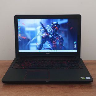 БУ Игровой ноутбук Dell Inspiron 5577 15.6" FHD / Intel Core i5-7300HQ / Nvidia Geforce GTX1050 / 16гб DDR4 / 128гб SSD + 500гб HDD #1927 фото
