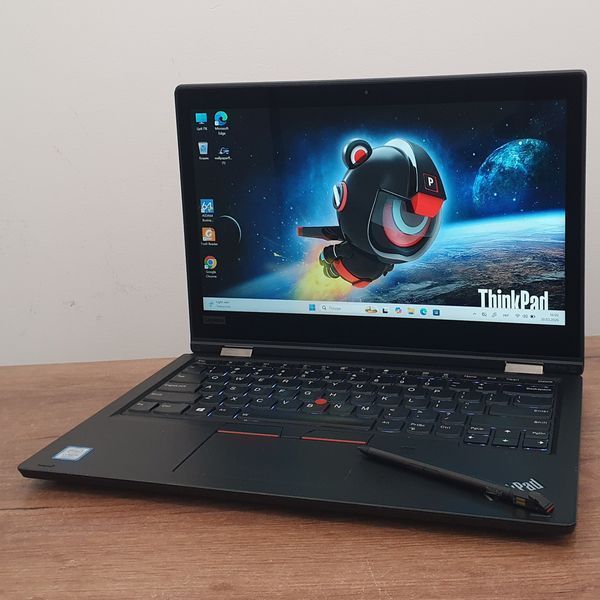 БВ Ноутбук трансформер Lenovo ThinkPad L380 Yoga 13.3" FHD IPS Touch + Стілус / Intel Core i5-8250U / 16гб DDR4 / 256гб SSD #3100.1 фото
