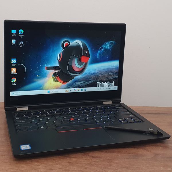 БВ Ноутбук трансформер Lenovo ThinkPad L380 Yoga 13.3" FHD IPS Touch + Стілус / Intel Core i5-8250U / 16гб DDR4 / 256гб SSD #3100.1 фото