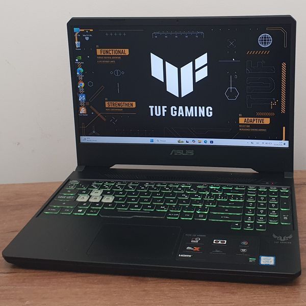 БВ Ігровий ноутбук Asus TUF FX505GT 15.6" FHD / Intel i5-9300H / Nvidia Geforce GTX 1650 4gb / 16гб DDR4 / 512гб SSD #1358 фото