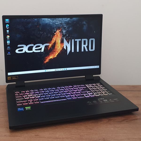 БУ Игровой ноутбук Acer Nitro 5 AN517-55 17.3" FHD 144 Гц / Intel Core i5-12500H / Nvidia RTX3050 / 16гб DDR4 / 512гб SSD #3211 фото
