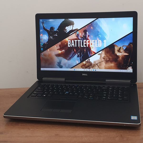 БУ Игровой ноутбук Dell Precision 7720 17.3" FHD / Nvidia Quadro P4000 (GTX1070) 8gb / Intel Core i7-7920HQ / 16гб DDR4 / 128гб SSD + 500гб HDD #2001 16\128+500 фото
