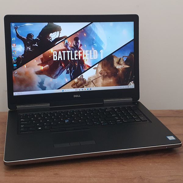 БУ Игровой ноутбук Dell Precision 7720 17.3" FHD / Nvidia Quadro P4000 (GTX1070) 8gb / Intel Core i7-7920HQ / 16гб DDR4 / 128гб SSD + 500гб HDD #2001 16\128+500 фото