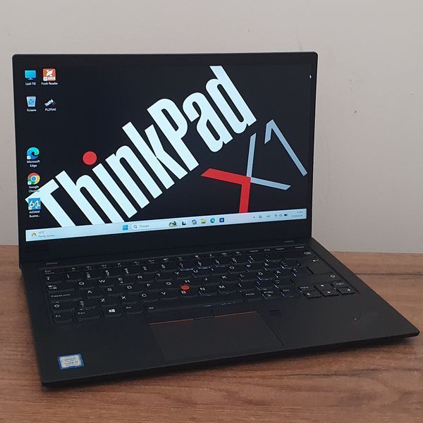 БВ Ноутбук Lenovo ThinkPad X1 Gen 7 Carbon 14" FHD / Intel Core i5-8265U / 8гб ОЗУ / 256гб SSD / 4G + WiFi #3125 фото