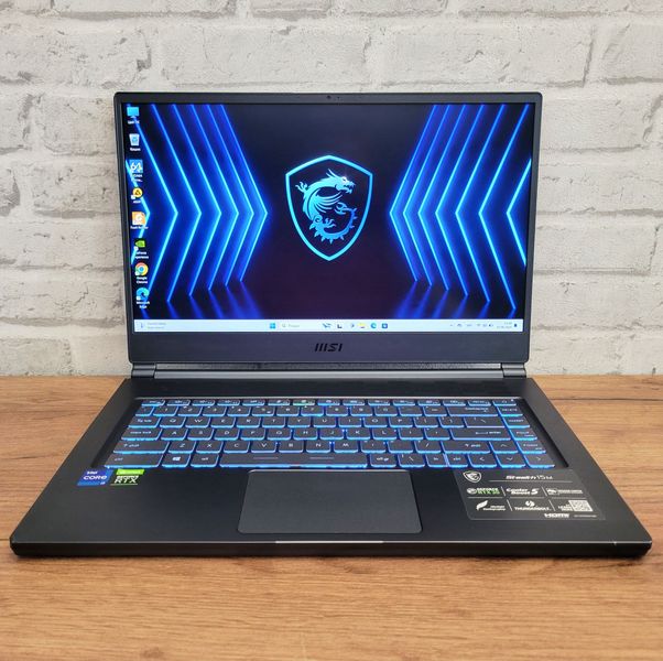 Игровой ноутбук MSI Stealth 15M A11UEK 15.6" FHD 144гц / Intel Core i7-11375H / Nvidia Geforce RTX3060 6gb / 16гб DDR4 / 512гб SSD #1075 фото