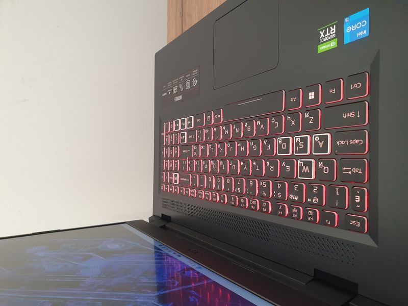БУ Игровой ноутбук Acer Nitro 5 AN517-55 17.3" FHD 144 Гц / Intel Core i5-12500H / Nvidia RTX3050 / 16гб DDR4 / 512гб SSD #3211 фото