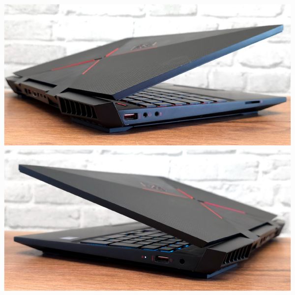 Ігровий ноутбук HP Omen 15-dc1000nw 15.6" FHD 144гц / Nvidia Geforce RTX2060 / intel Core i5-8300H / 16гб DDR4 / 256гб SSD + 1тб HDD #789 фото