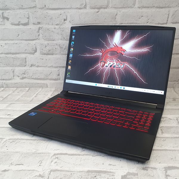 Игровой ноутбук MSI KATANA GF66 11UD 15.6" FHD 144гц / Intel Core i7-11800H / Nvidia Geforce RTX3050ti / 16гб DDR4 /128гб SSD + 1 Tb HDD #965 фото