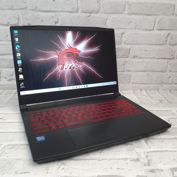 Игровой ноутбук MSI KATANA GF66 11UD 15.6" FHD 144гц / Intel Core i7-11800H / Nvidia Geforce RTX3050ti / 16гб DDR4 /128гб SSD + 1 Tb HDD #965 фото