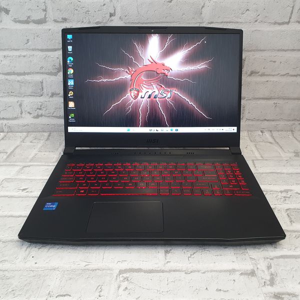 Игровой ноутбук MSI KATANA GF66 11UD 15.6" FHD 144гц / Intel Core i7-11800H / Nvidia Geforce RTX3050ti / 16гб DDR4 /128гб SSD + 1 Tb HDD #965 фото