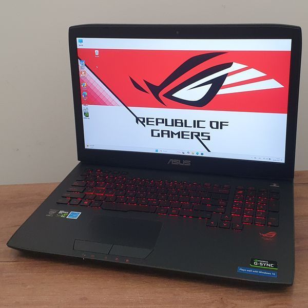 БВ Ігровий ноутбук Asus Rog 17 G75UT 17.3" FHD / Intel Core i7-4720HQ / Nvidia Geforce GTX 970M / 16гб DDR4 / 128гб SSD + 500гб HDD #3103 фото