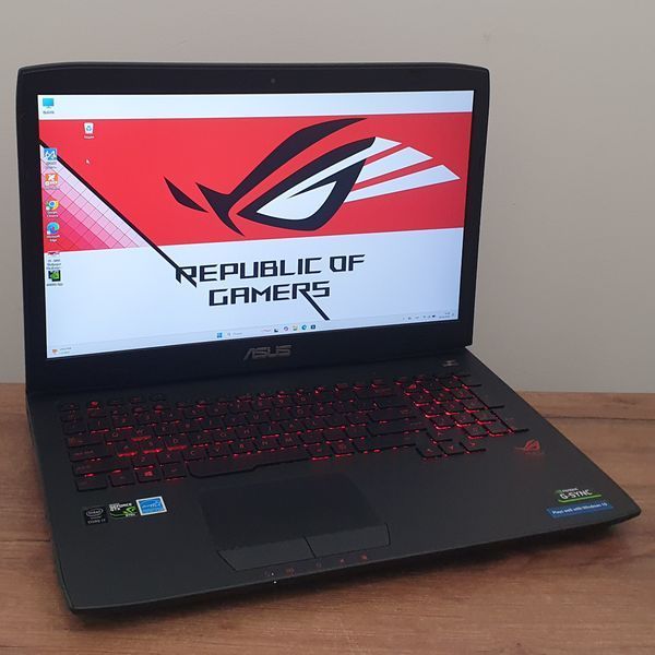 БВ Ігровий ноутбук Asus Rog 17 G75UT 17.3" FHD / Intel Core i7-4720HQ / Nvidia Geforce GTX 970M / 16гб DDR4 / 128гб SSD + 500гб HDD #3103 фото