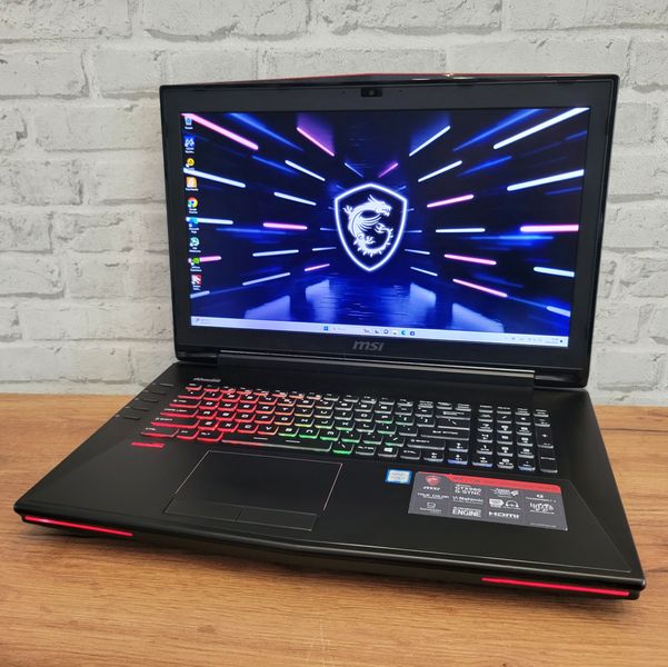 Игровой ноутбук MSI GE72S 6QF Dominator Pro G 17.3" / Intel Core i7-6920HQ / Nvidia GTX 980 8gb / 32гб DDR4 / 128гб SSD + 500gb HDD #1027 фото